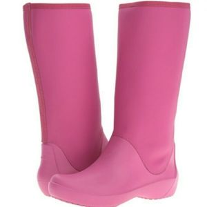 Brand New 8W Crocs Women's Rain Tall Boot